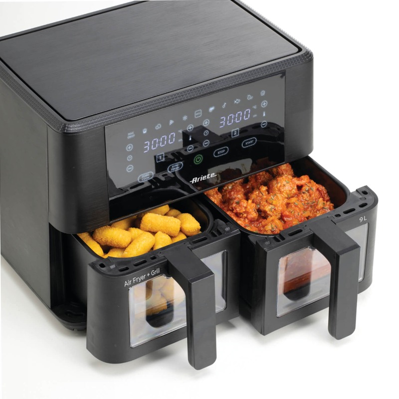 Friggitrice ad Aria 9L Doppia - Ariete 4631 9lt