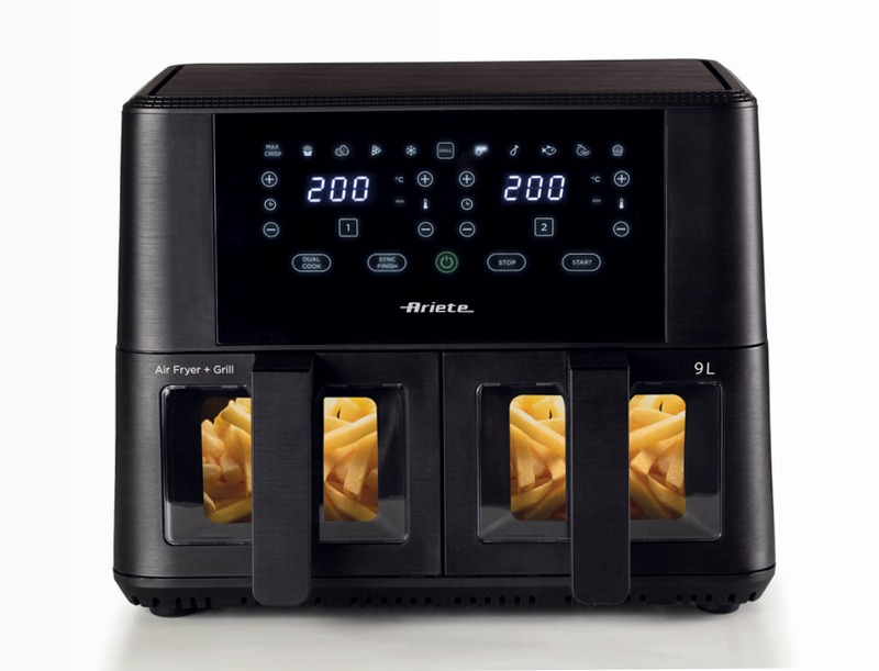 Friggitrice ad Aria 9L Doppia - Ariete 4631 9lt
