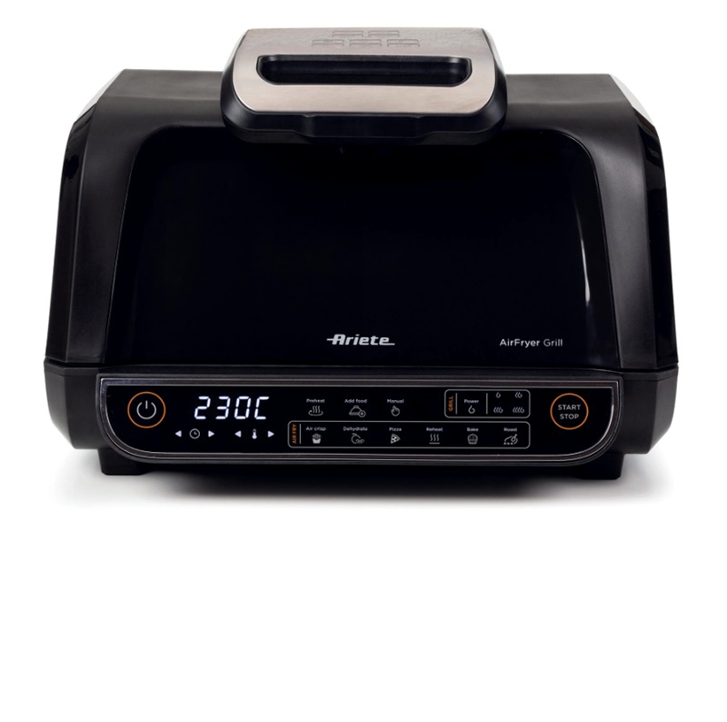 Friggitrice ad Aria e Griglia Ariete 4635 Nero 8lt