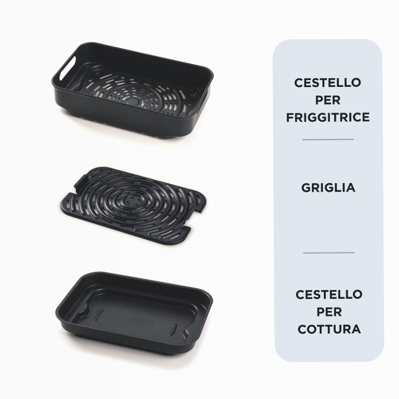 Friggitrice ad Aria e Griglia Ariete 4635 Nero 8lt