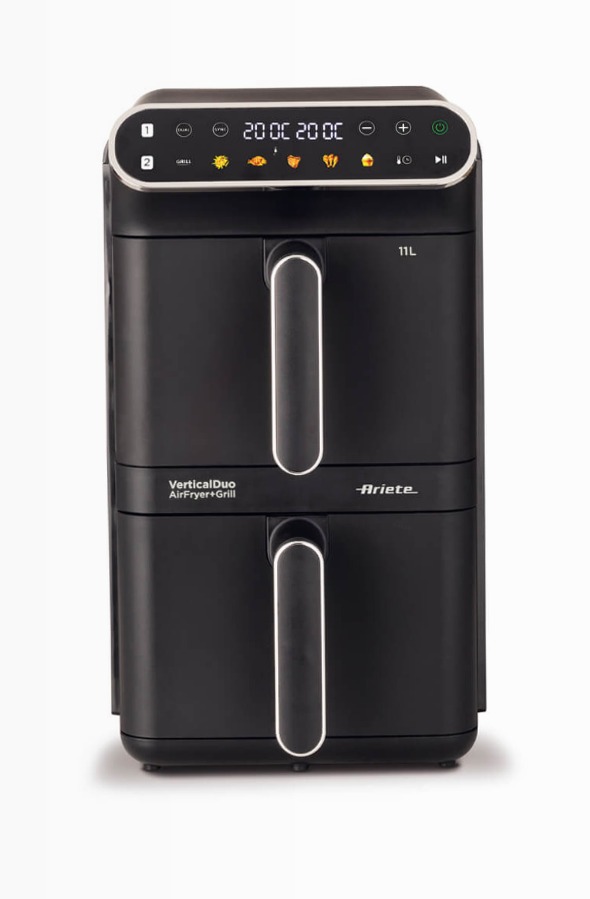 Friggitrice ad aria doppia verticale Ariete 11lt