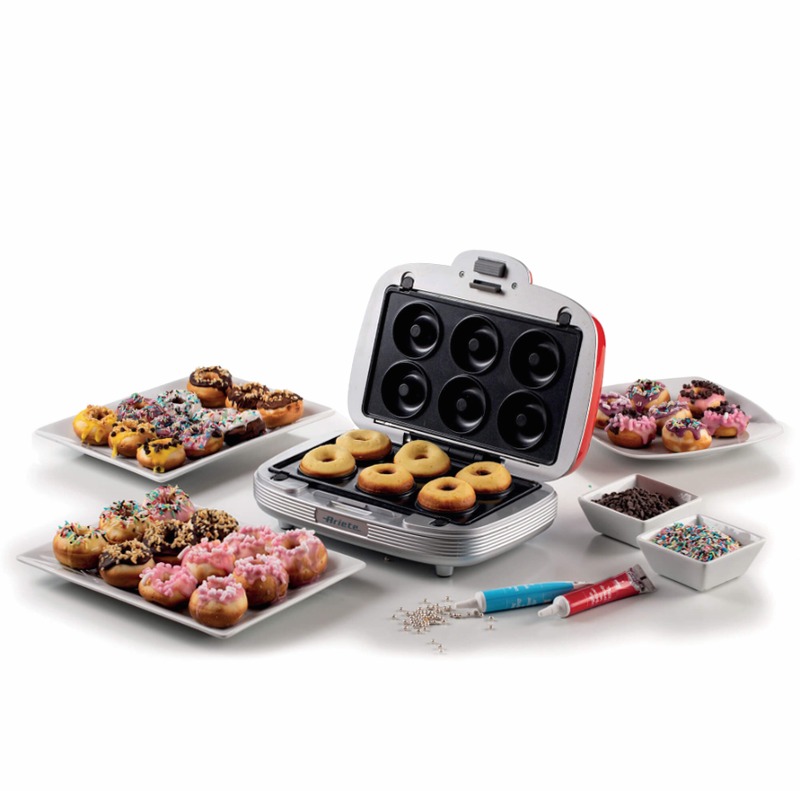 Piastra per Muffin, Sandwiches e Donuts Rossa | Party Time|Ariete 1972