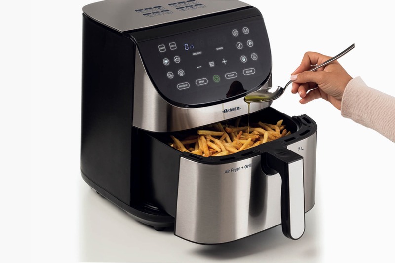 Friggitrice ad Aria 7L Ariete 4628 Metal Titanio 7lt