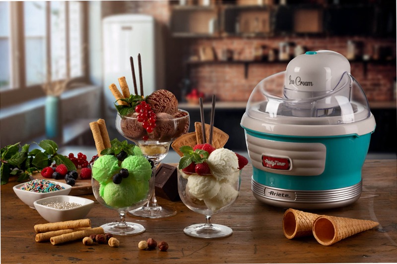 Macchina per gelato Ariete 643 Celeste