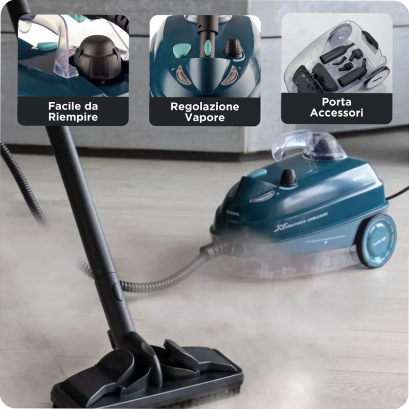 Pulitore a vapore Ariete XVapor Deluxe
