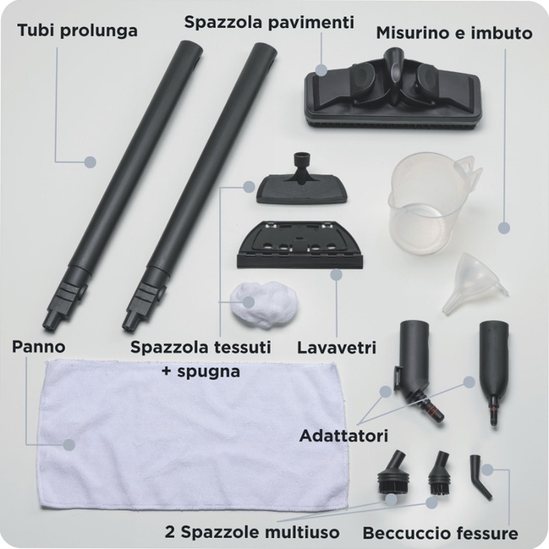 Pulitore a vapore Ariete XVapor Deluxe