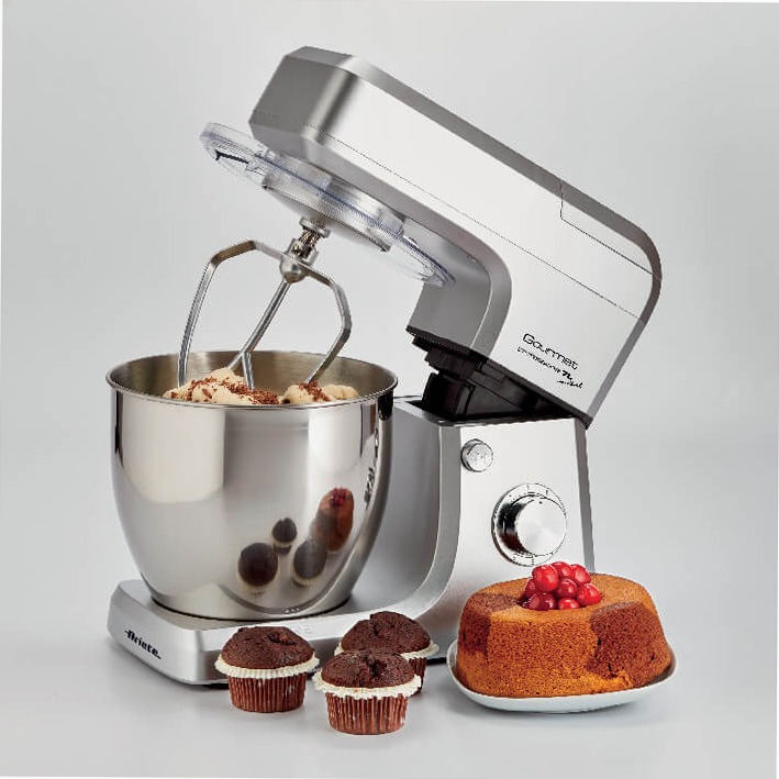 Impastatrice multifunzione Gourmet Professional 7L Titanio planetaria