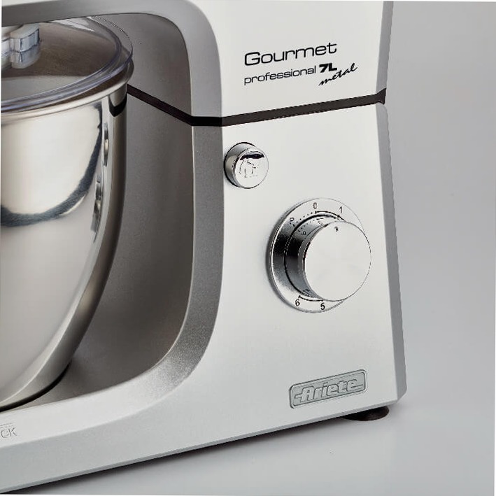 Impastatrice multifunzione Gourmet Professional 7L Titanio planetaria