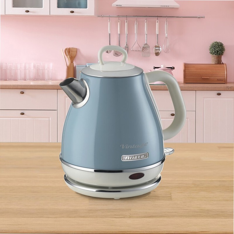 Bollitore Elettrico Ariete 1 Litro - Vintage Celeste