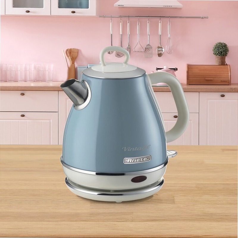 Bollitore elettrico 1 Litro Ariete 2868 Celeste Blu