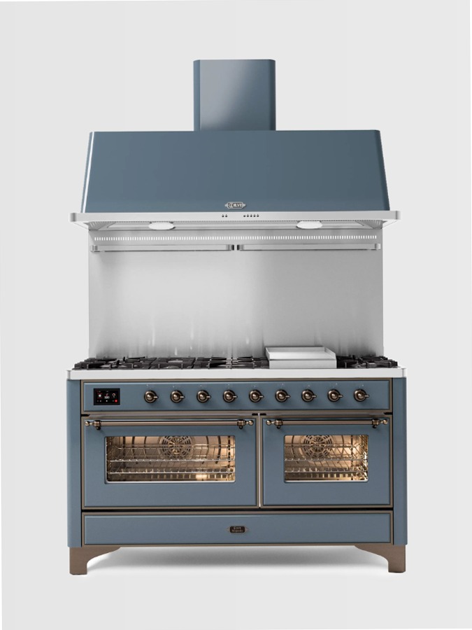 Blocco Cottura 150 cm con Doppio Forno e Configurabile in 3 Versioni - ILVE