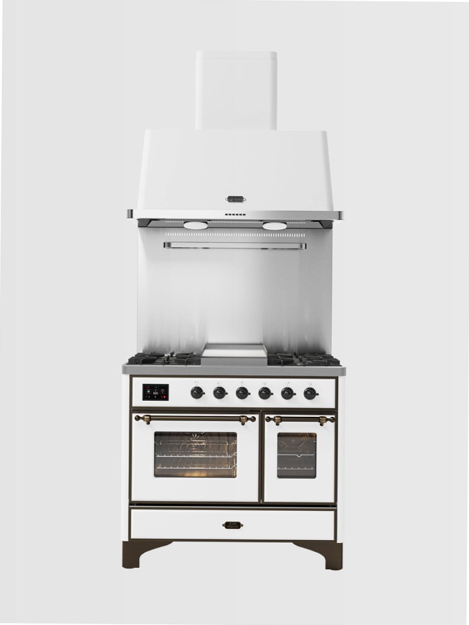 Blocco Cottura 100 cm con Doppio Forno e Configurabile - ILVE