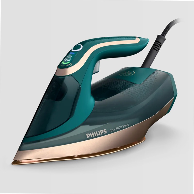 Azur Serie 8000 - Ferro da stiro a vapore Philips Verde 350lt 3000w