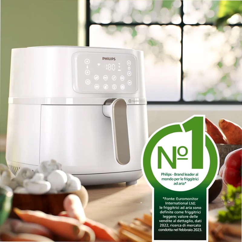 Philips Airfryer Serie 5000 Friggitrice ad aria connessa 7.2lt