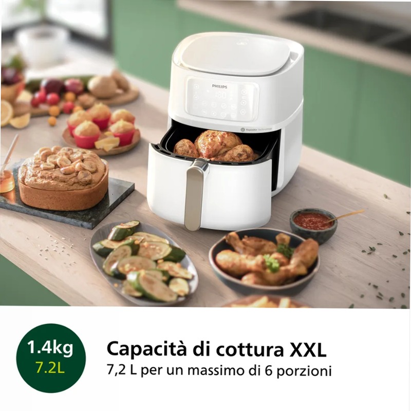 Philips Airfryer Serie 5000 Friggitrice ad aria connessa 7.2lt