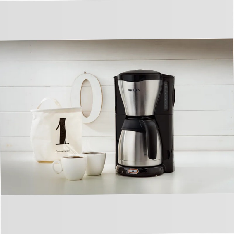Café Gaia - Macchina da Caffè Elegante con Caraffa Termica 3bar