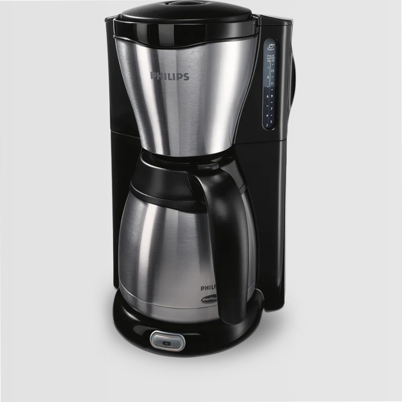 Café Gaia - Macchina da Caffè Elegante con Caraffa Termica 3bar
