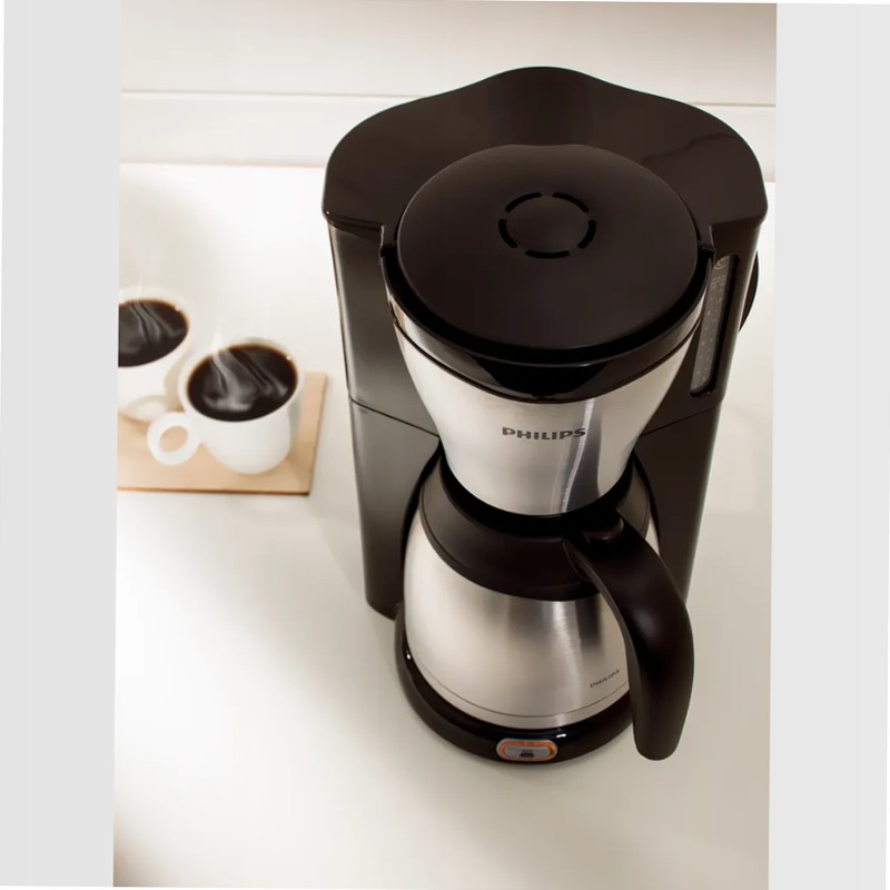 Café Gaia - Macchina da Caffè Elegante con Caraffa Termica 3bar