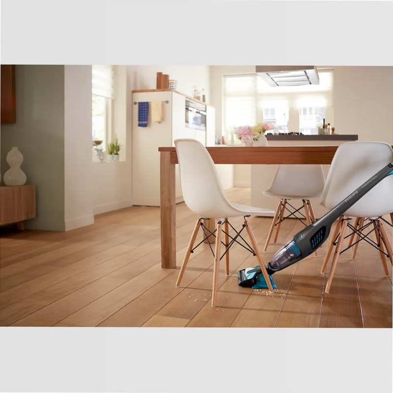 Scopa Philips PowerPro Aqua: Aspira e Lava in Un Sogno! A Grigio