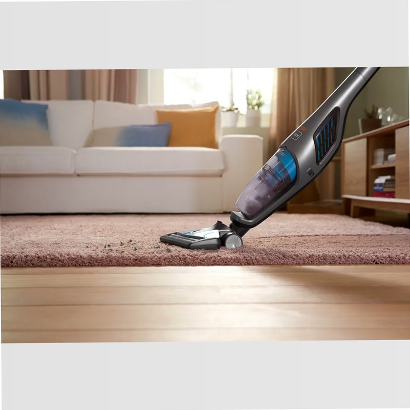 Scopa Philips PowerPro Aqua: Aspira e Lava in Un Sogno! A Grigio
