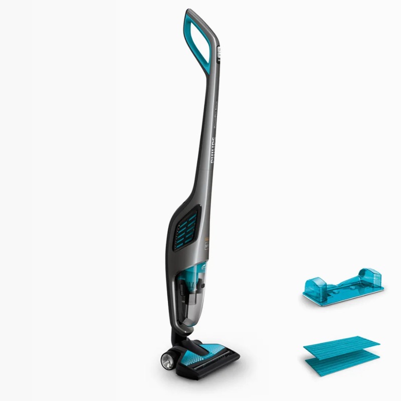 Scopa Philips PowerPro Aqua: Aspira e Lava in Un Sogno! A Grigio