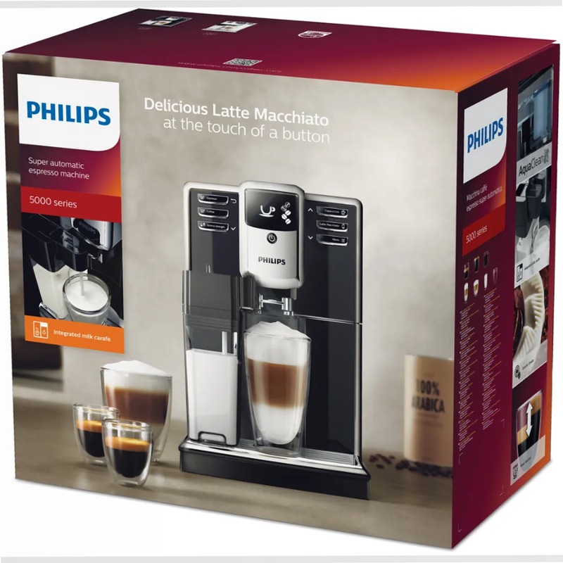 Series 5000 Macchina da caffè automatica Acciaio 1.8lt