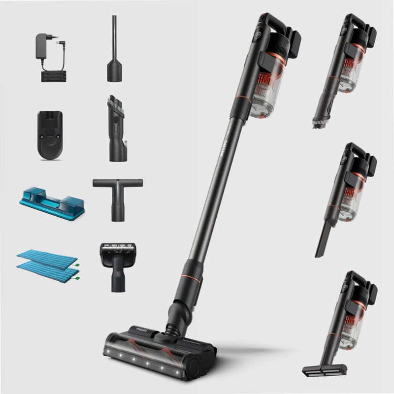 Aspirapolvere Philips Serie 7000 Pet 0.6lt A Arancione