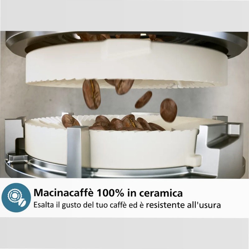 Serie 800 Macchine da caffè automatica con pannarello Nero 1.8lt 15bar