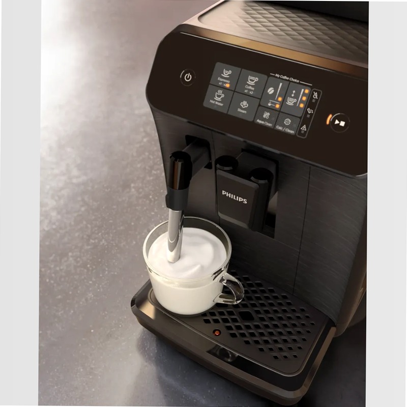 Serie 800 Macchine da caffè automatica con pannarello Nero 1.8lt 15bar