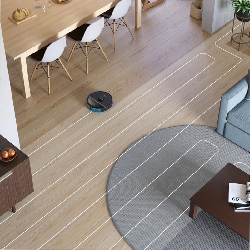 HomeRun Aqua Serie 3000 - Robot Aspirapolvere e Lavapavimenti