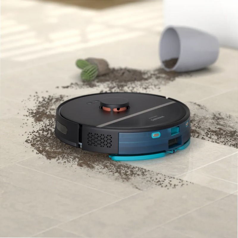 HomeRun Aqua Serie 3000 - Robot Aspirapolvere e Lavapavimenti