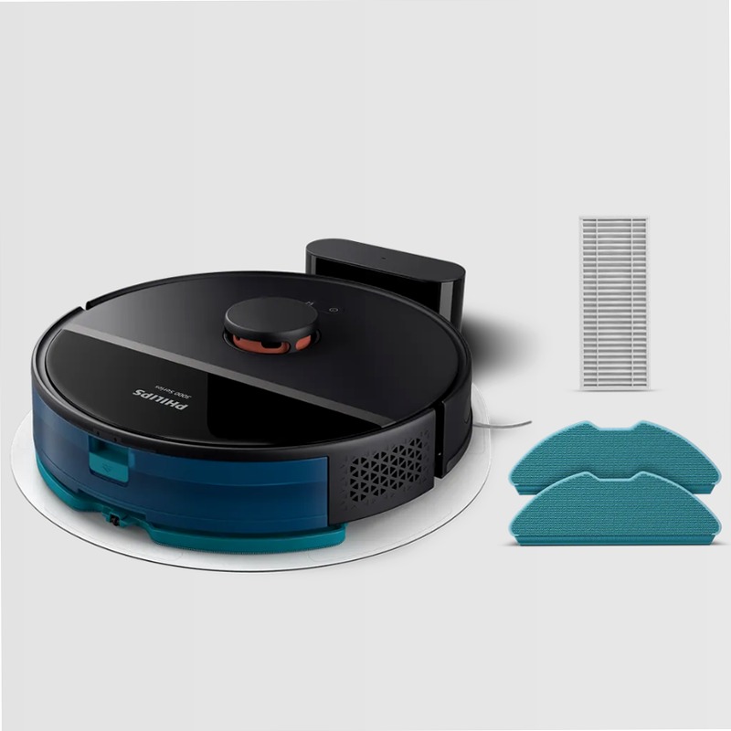HomeRun Aqua Serie 3000 - Robot Aspirapolvere e Lavapavimenti