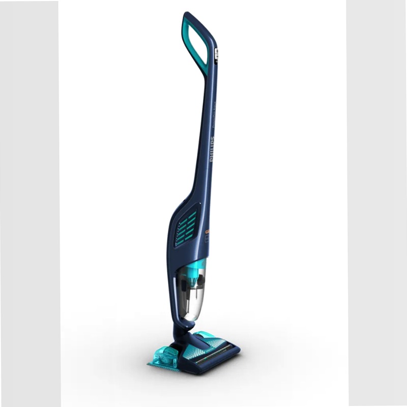 Scopa Philips PowerPro Aqua: Aspira e Lava in Un Sogno! A Blu