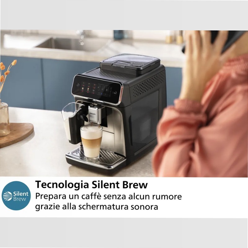 Serie 3300 LatteGo - Macchina da Caffè Philips Beige 1.8lt 15bar