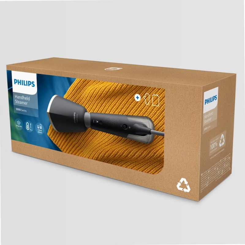 Sistema di stiratura a vapore portatile Philips 5000 Grigio