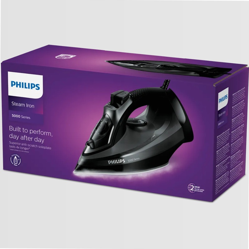 Ferro da stiro a vapore Serie 5000 Philips 320lt