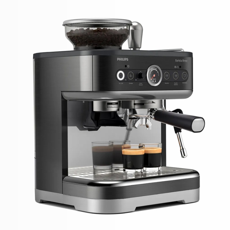 Philips Barista Brew - Macchina da Caffè Semiautomatica Nero 15bar