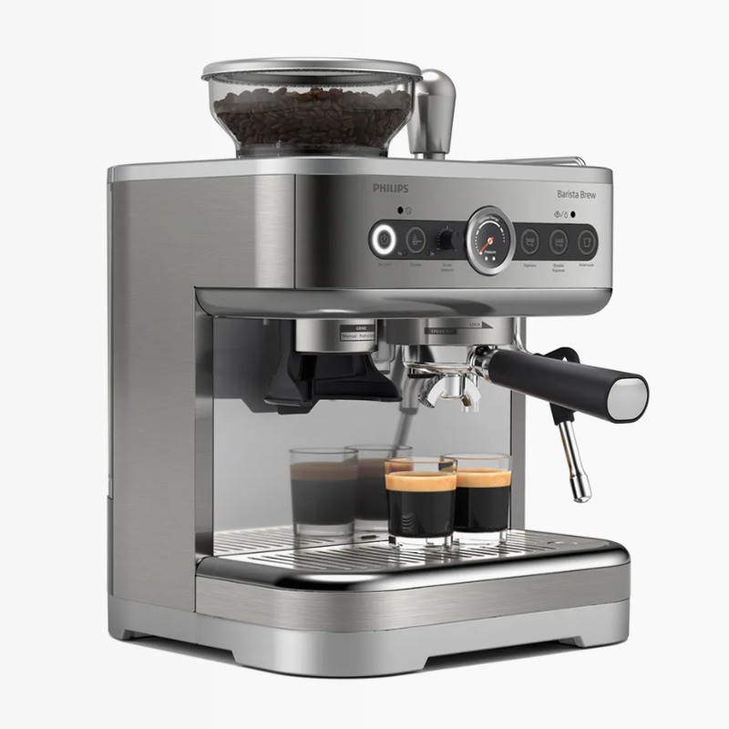 Philips Barista Brew - Macchina da Caffè Semiautomatica 2.5lt 15bar