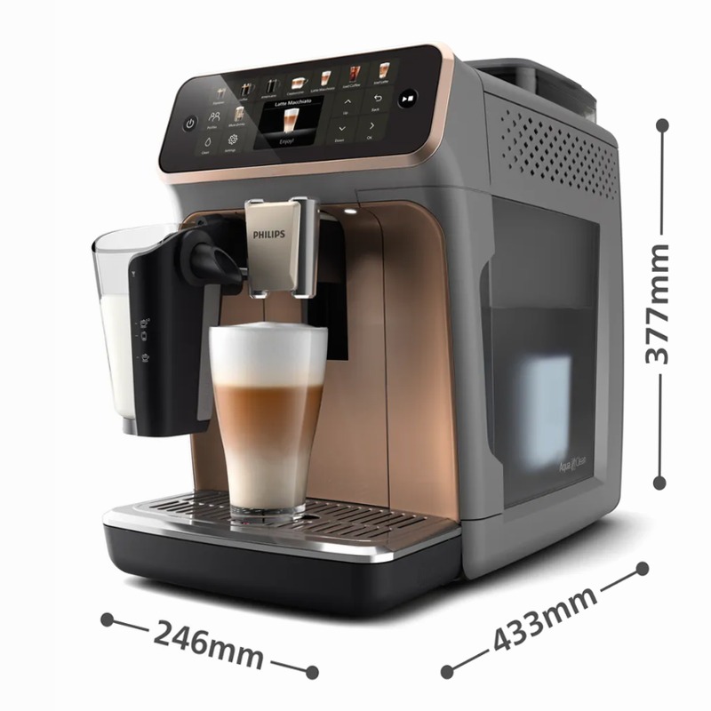 Serie 5500 LatteGo Macchina da caffè automatica Beige 1.8lt 15bar