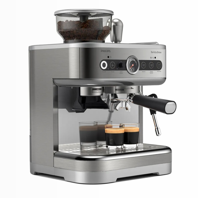 Philips Barista Brew - Macchina da Caffè Semiautomatica 2.3lt 15bar