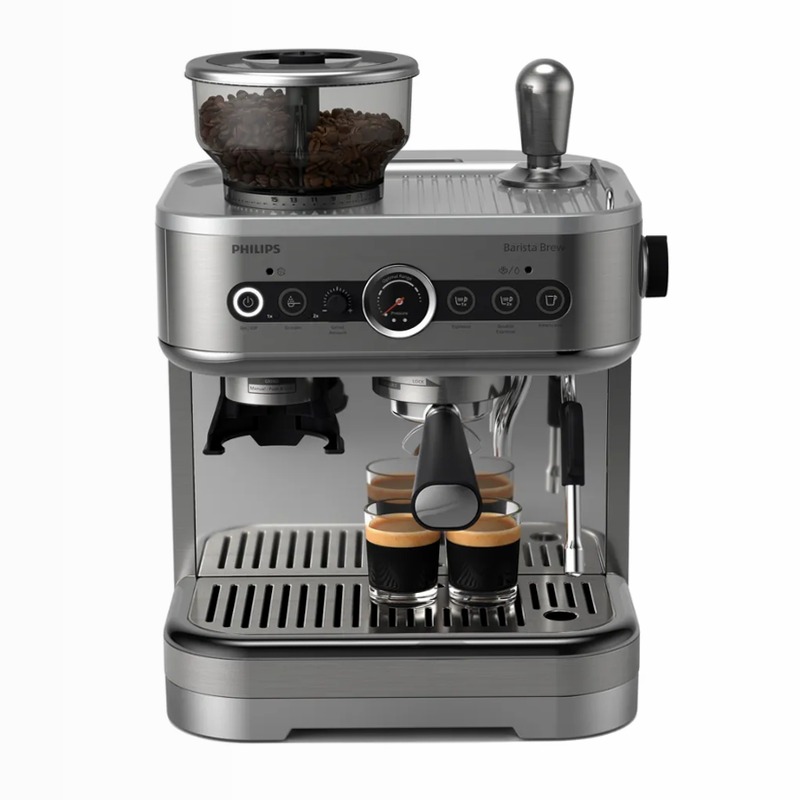 Philips Barista Brew - Macchina da Caffè Semiautomatica 2.3lt 15bar