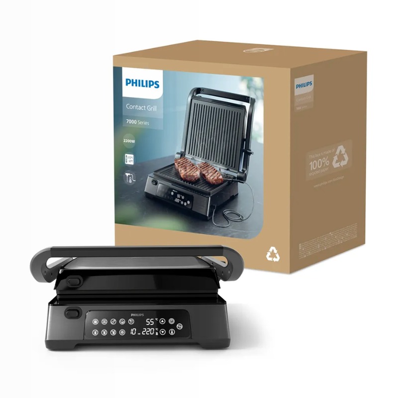 Grill a contatto Serie 7000 Philips