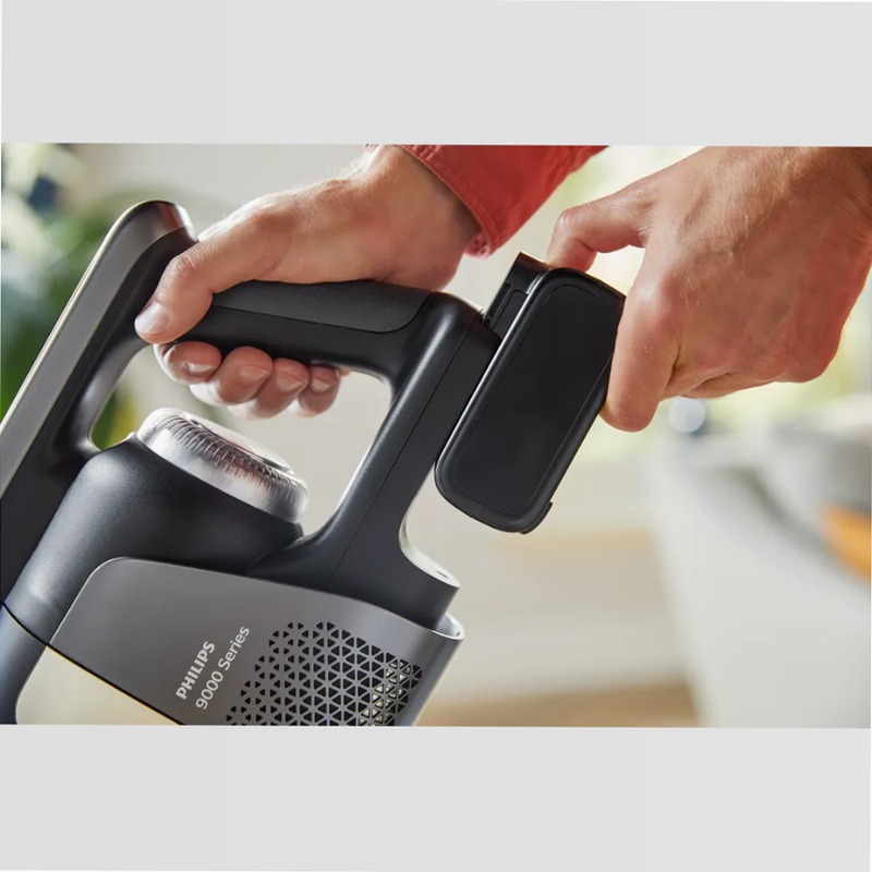 AquaTrio 9000 Series - Aspirapolvere e Lavapavimenti Philips Nero