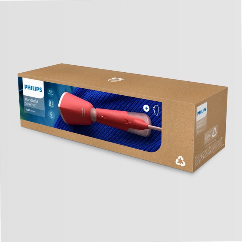 Sistema di stiratura a vapore portatile Philips 5000 Arancione