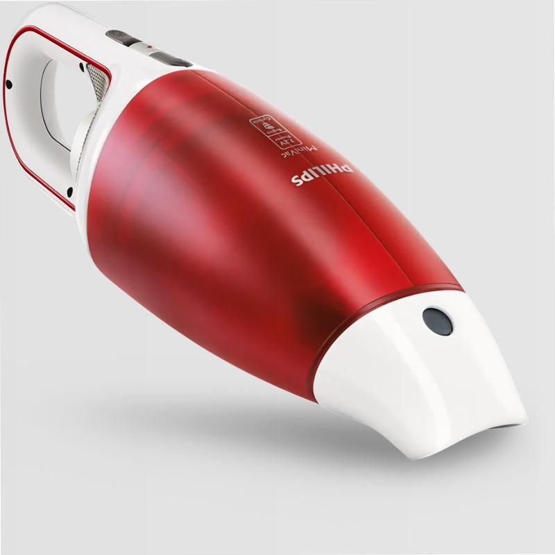 MiniVac Aspirabriciole Philips 0.5lt Rosso