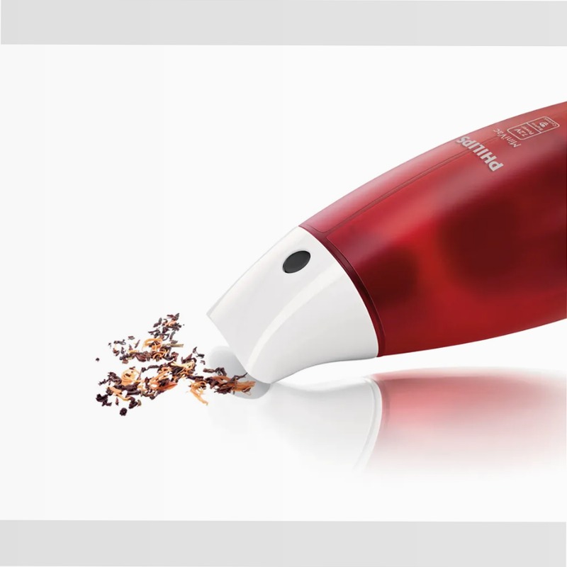 MiniVac Aspirabriciole Philips 0.5lt Rosso