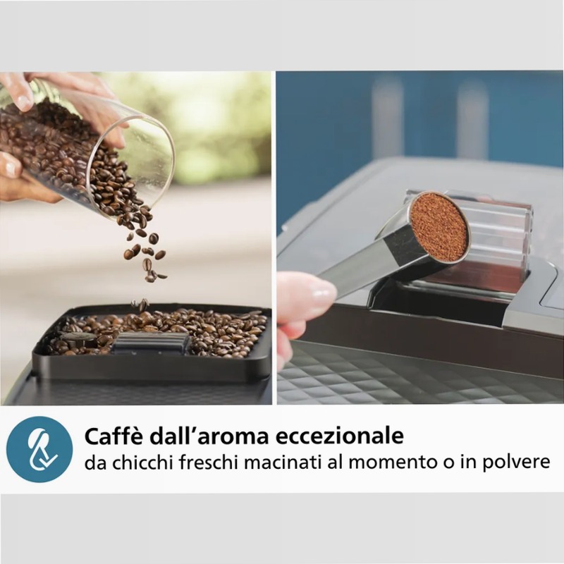 Serie 5400 Macchina da caffè automaticha con cappuccinatore Beige 1.8lt 15bar