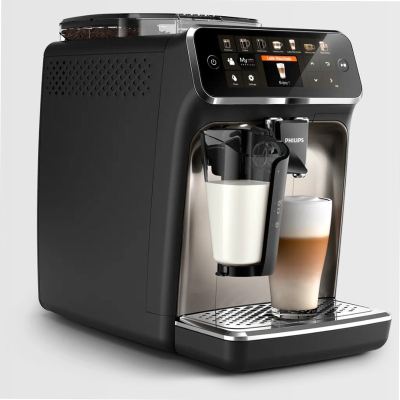 Serie 5400 Macchina da caffè automaticha con cappuccinatore Beige 1.8lt 15bar