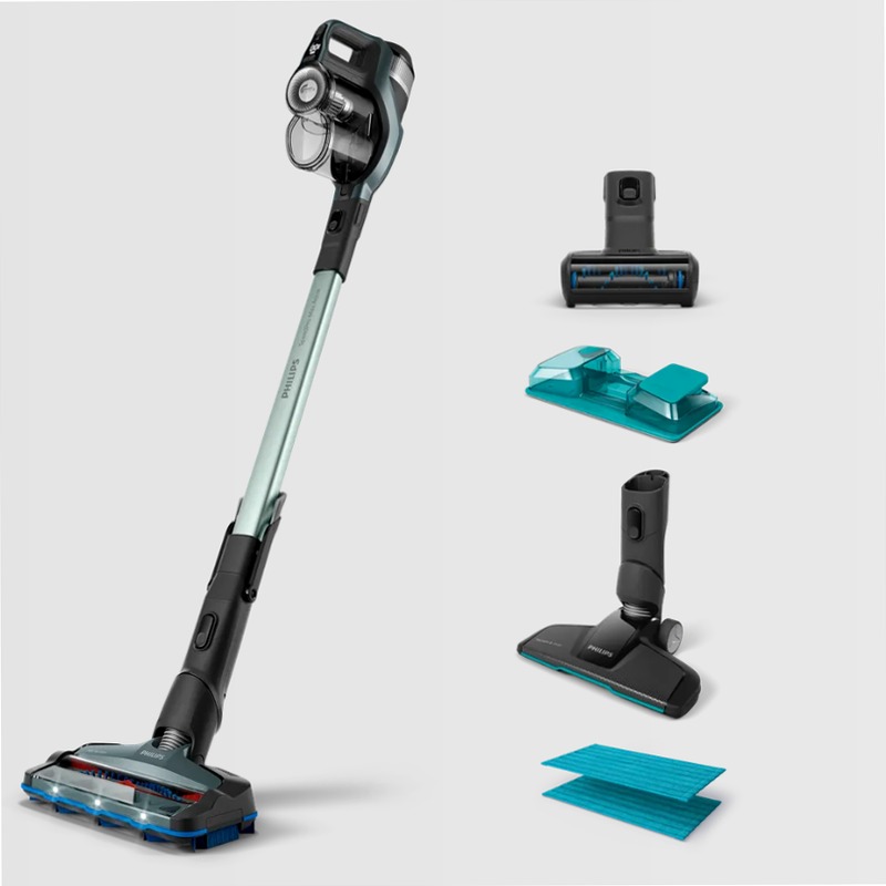 SpeedPro Max Aqua Aspirapolvere Philips Blu 360w