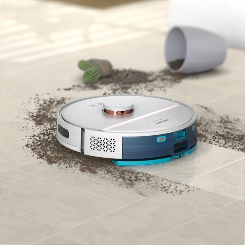 HomeRun Aqua Serie 3000 - Robot Aspirapolvere e Lavapavimenti